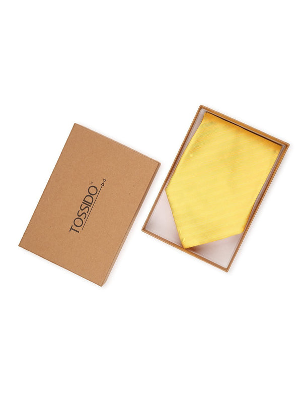 Sunshine Cravat & Pocket square - TOSSIDO