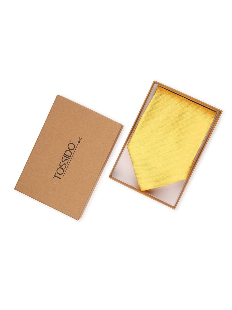 Sunshine Cravat & Pocket square - TOSSIDO