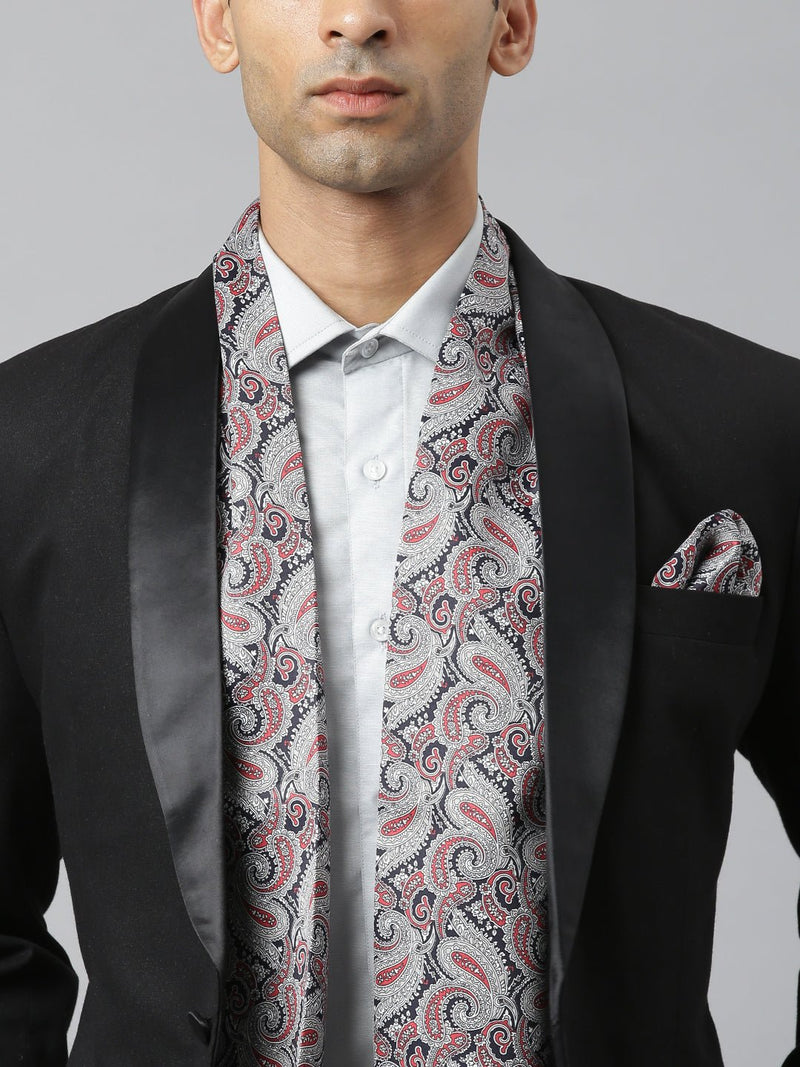 Variegated Stole & Pocket Square Set - TOSSIDO
