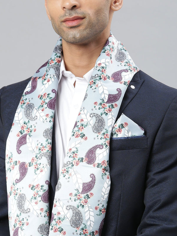 Versicolor Stole & Pocket Square Set - TOSSIDO