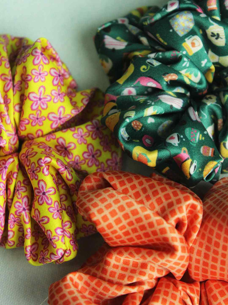 VERVE SCRUNCHIES SET - TOSSIDO