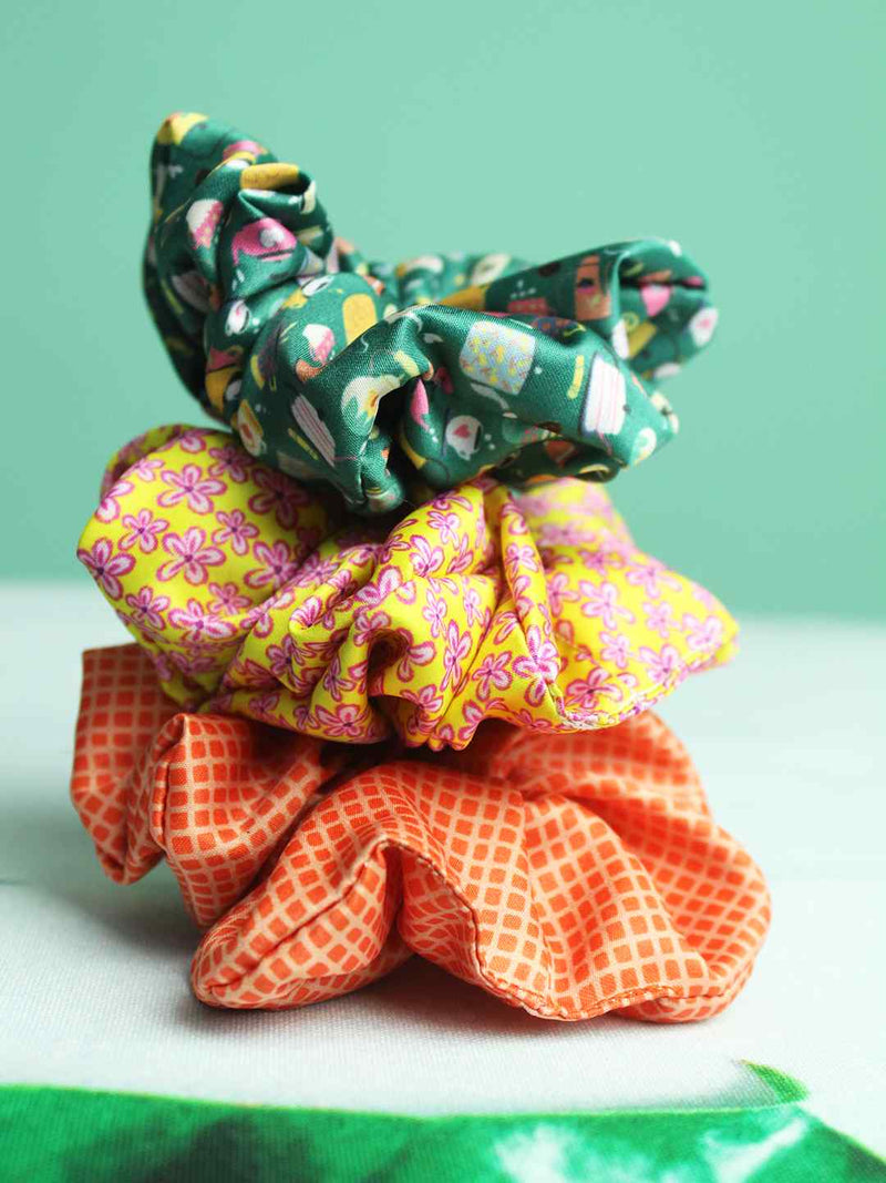 VERVE SCRUNCHIES SET - TOSSIDO