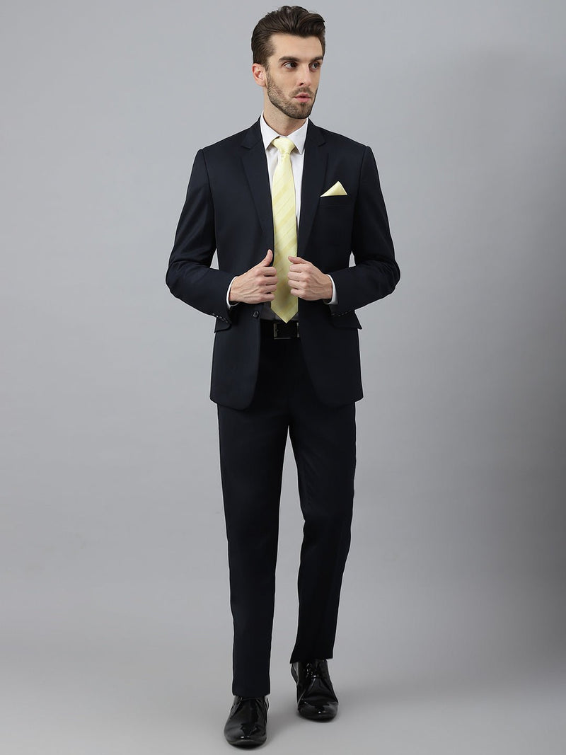 Yellow Striped Necktie & Pocket Square Giftset - TOSSIDO