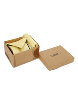Yellow Striped Necktie & Pocket Square Giftset - TOSSIDO